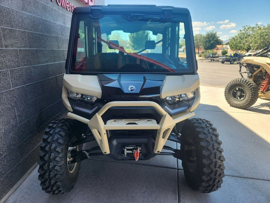 2024 Can-Am® Defender MAX Limited HD10 Desert Tan & Timeless Black