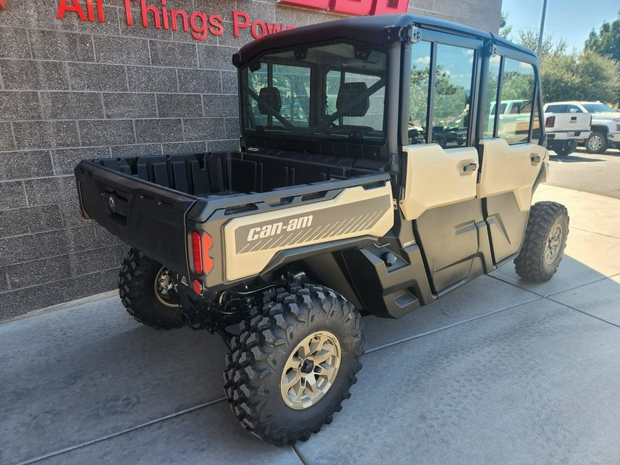 2024 Can-Am® Defender MAX Limited HD10 Desert Tan & Timeless Black