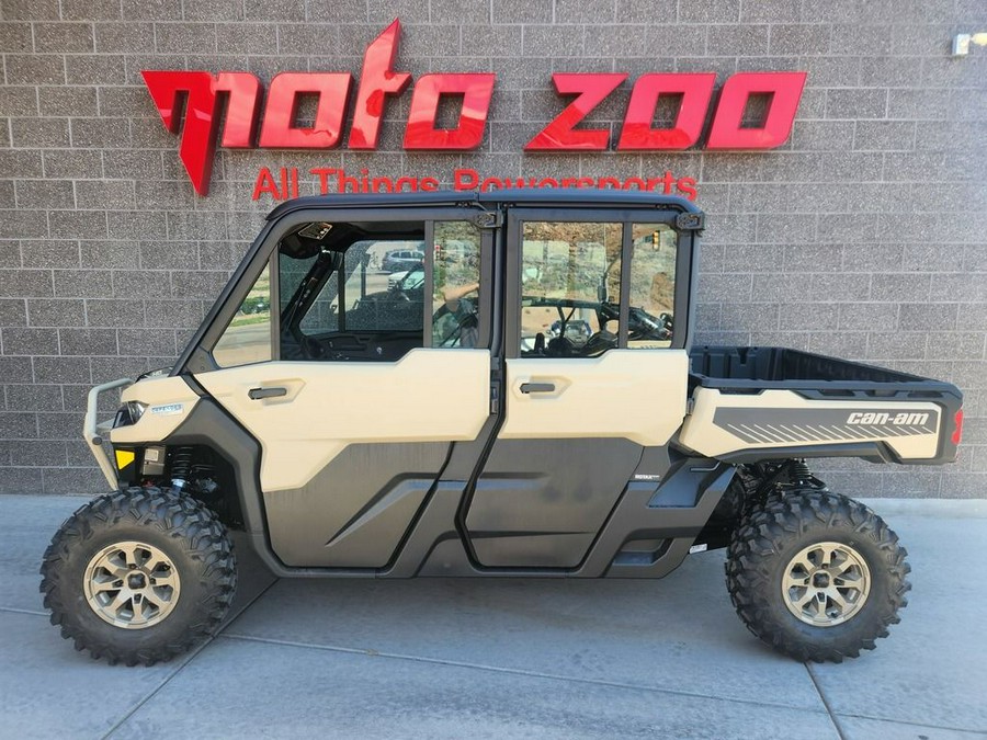 2024 Can-Am® Defender MAX Limited HD10 Desert Tan & Timeless Black