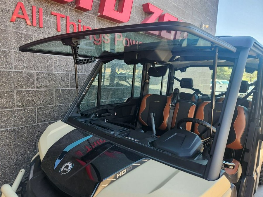 2024 Can-Am® Defender MAX Limited HD10 Desert Tan & Timeless Black