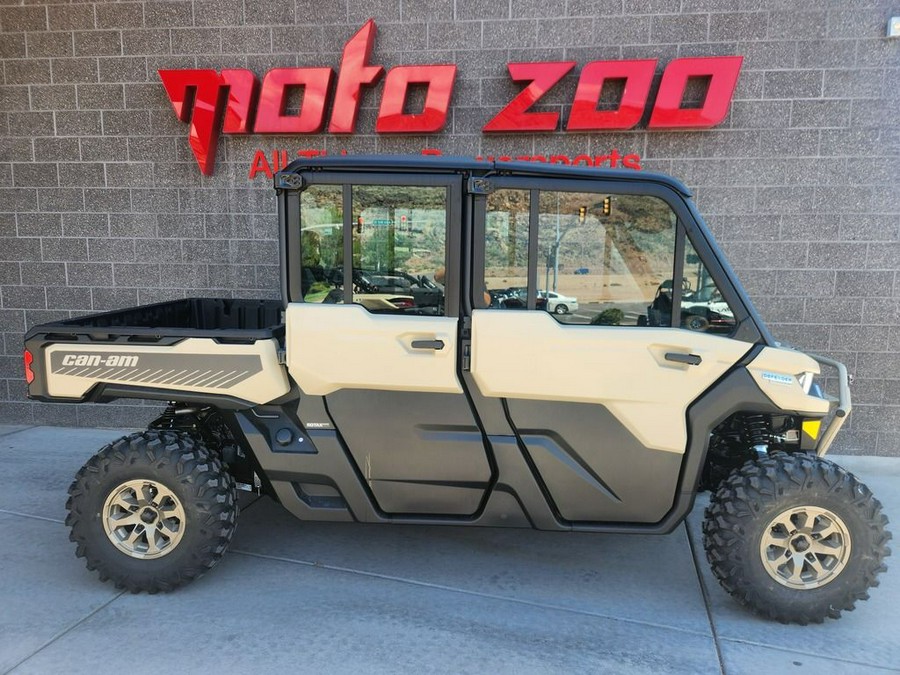 2024 Can-Am® Defender MAX Limited HD10 Desert Tan & Timeless Black