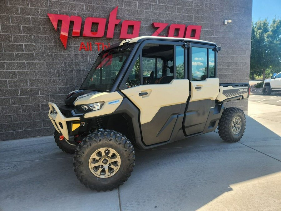 2024 Can-Am® Defender MAX Limited HD10 Desert Tan & Timeless Black