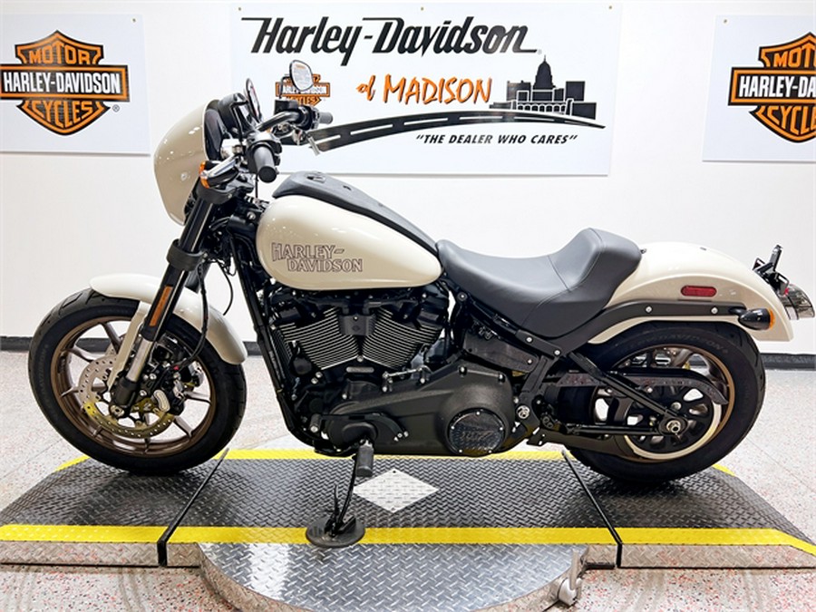 2023 Harley-Davidson Low Rider S FXLRS 767 Miles White Sand Pearl