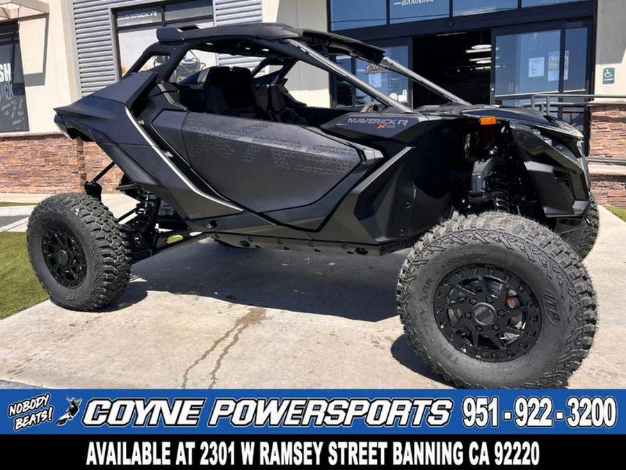 2026 Can-Am® Maverick R X RS with Smart-Shox Triple Black