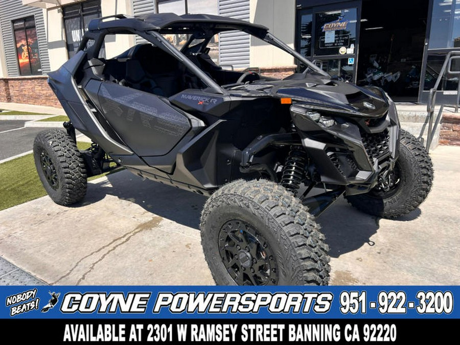 2026 Can-Am® Maverick R X RS with Smart-Shox Triple Black