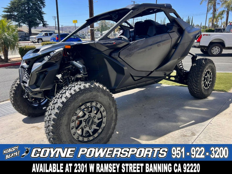 2026 Can-Am® Maverick R X RS with Smart-Shox Triple Black