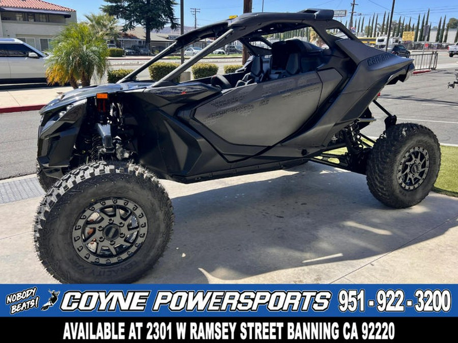 2026 Can-Am® Maverick R X RS with Smart-Shox Triple Black
