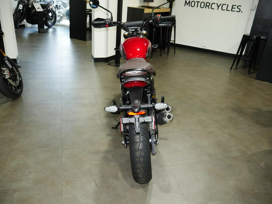 2024 Triumph Scrambler 400 X Carnival Red / Phantom Black