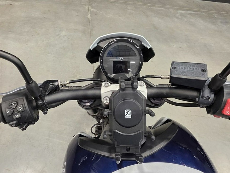 2025 Triumph Trident 660 Triple Tribute Edition Snowdonia White