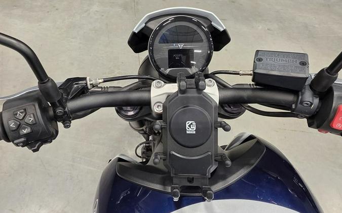 2025 Triumph Trident 660 Triple Tribute Edition Snowdonia White