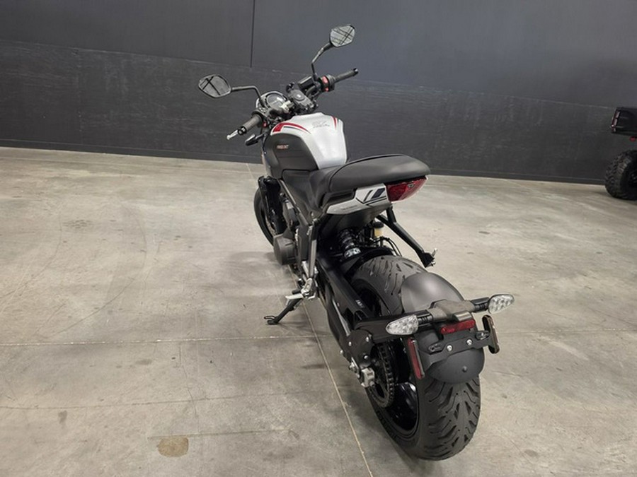 2025 Triumph Trident 660 Triple Tribute Edition Snowdonia White