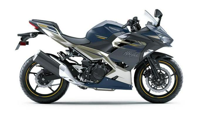 2023 Kawasaki Ninja® 400 ABS Metallic Magnetic Dark Gray/Twilight Blue