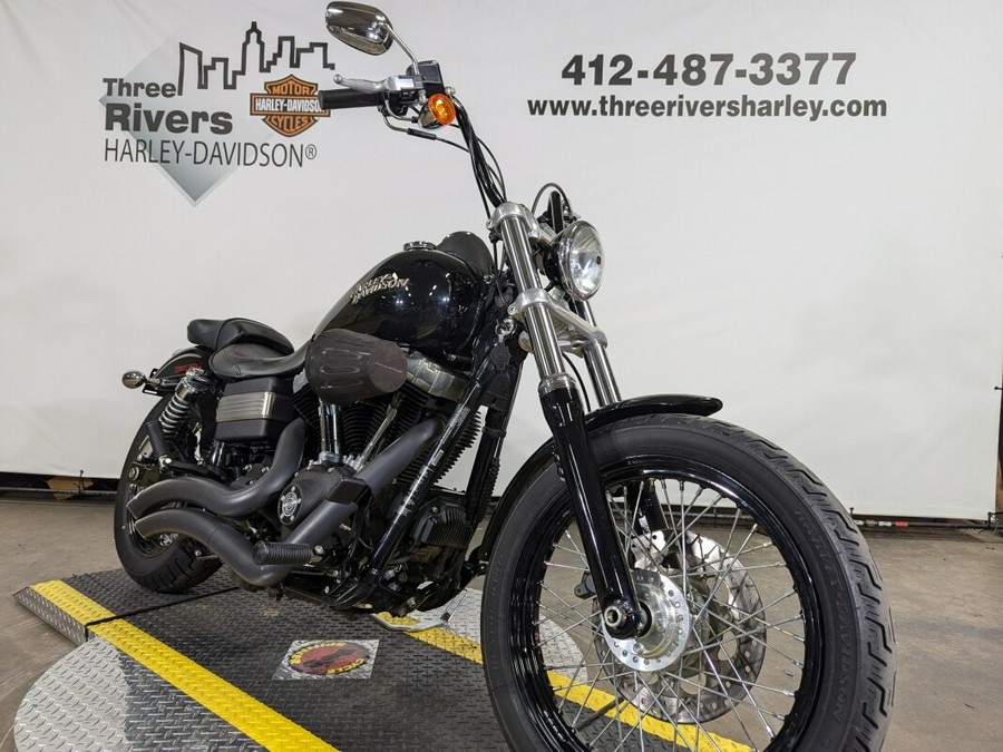 2012 Harley-Davidson Street Bob Vivid Black