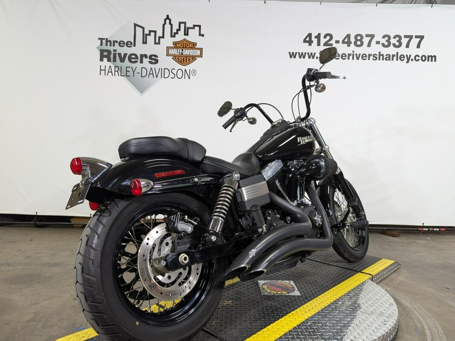 2012 Harley-Davidson Street Bob Vivid Black