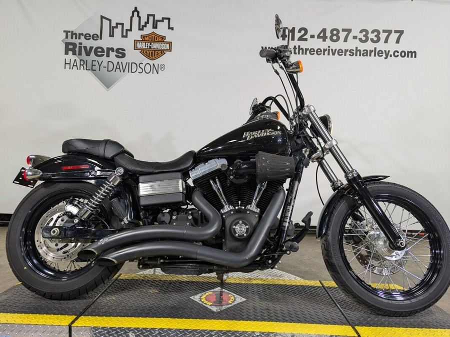 2012 Harley-Davidson Street Bob Vivid Black