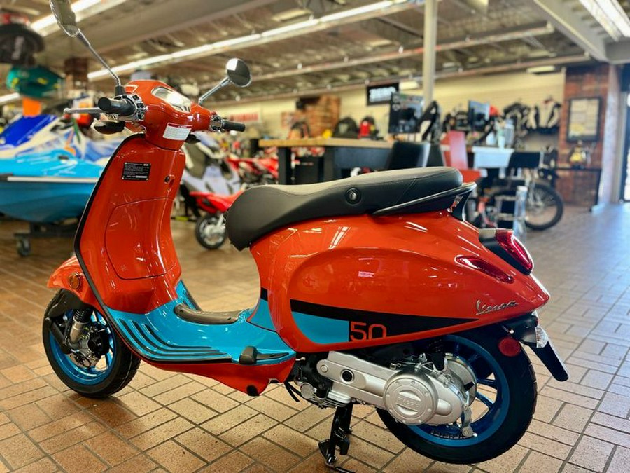 New 2023 Vespa PRIMAVERA 50 COLOR VIBE