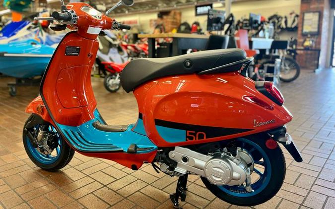 New 2023 Vespa PRIMAVERA 50 COLOR VIBE