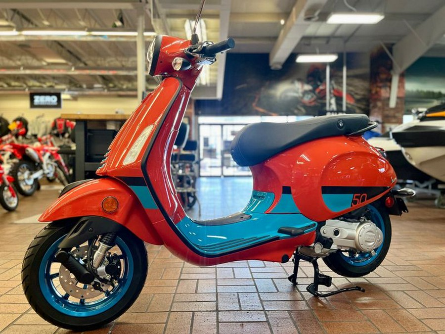 New 2023 Vespa PRIMAVERA 50 COLOR VIBE