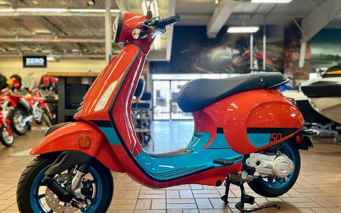 New 2023 Vespa PRIMAVERA 50 COLOR VIBE