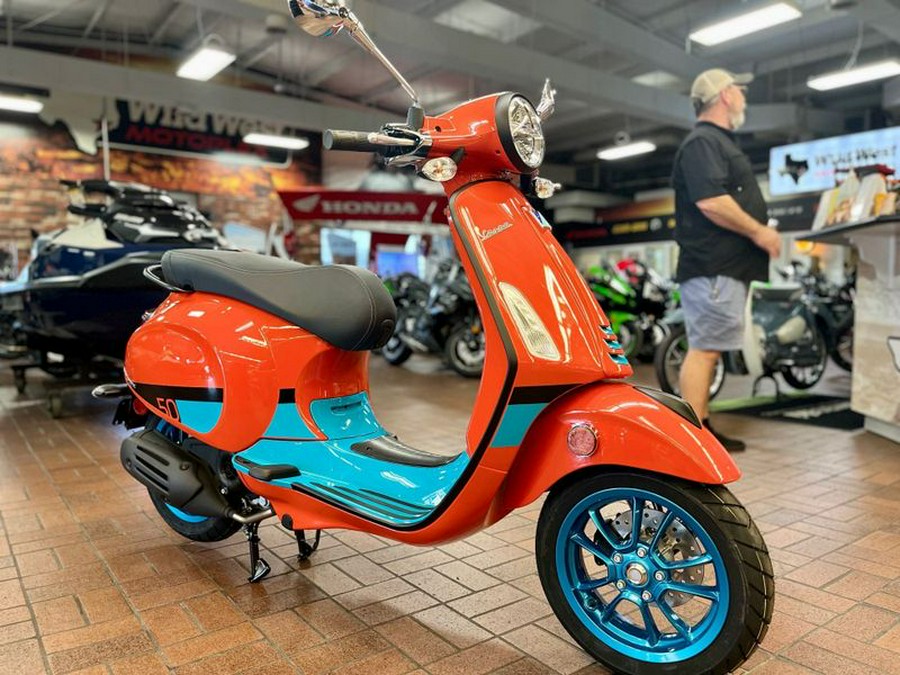 New 2023 Vespa PRIMAVERA 50 COLOR VIBE