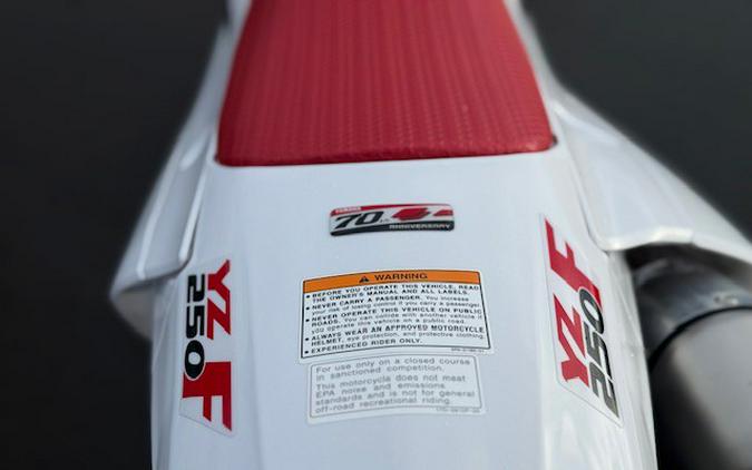 2026 Yamaha YZ 250F 70TH ANNIVERSARY EDITION