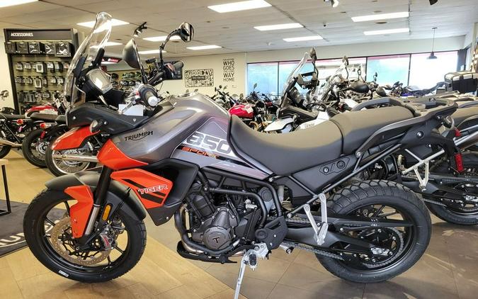 2023 Triumph Tiger 850 Sport Graphite/Baja Orange