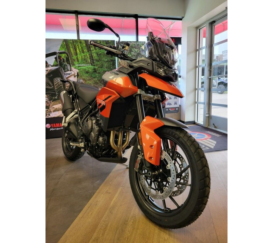 2023 Triumph Tiger 850 Sport Graphite/Baja Orange