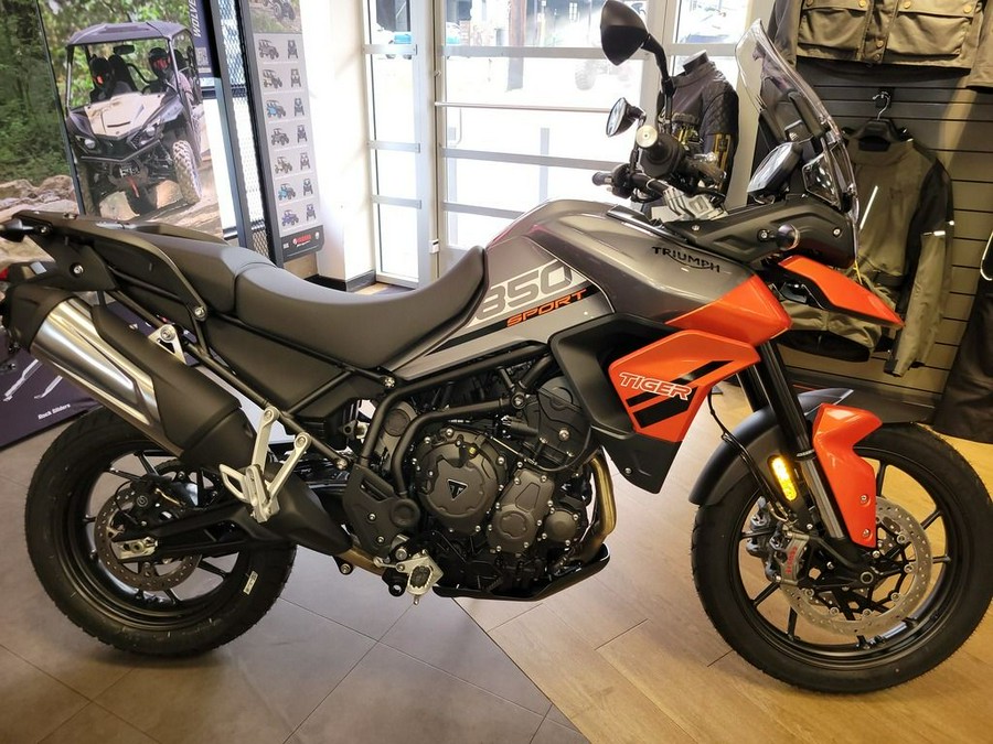 2023 Triumph Tiger 850 Sport Graphite/Baja Orange