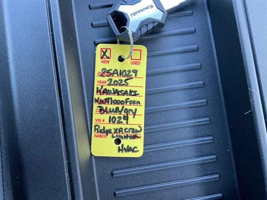 2025 Kawasaki RIDGE XR CREW Limited HVAC