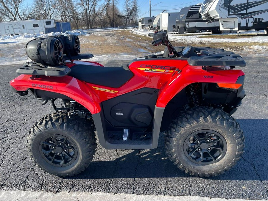 2025 CFMOTO CFORCE 500 - MAGMA RED