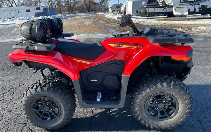 2025 CFMOTO CFORCE 500 - MAGMA RED