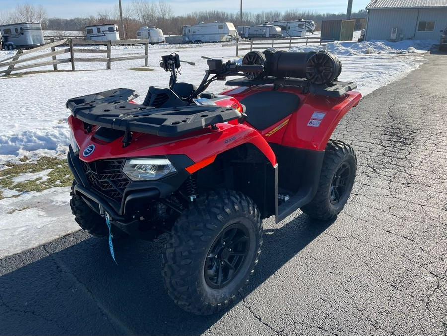 2025 CFMOTO CFORCE 500 - MAGMA RED