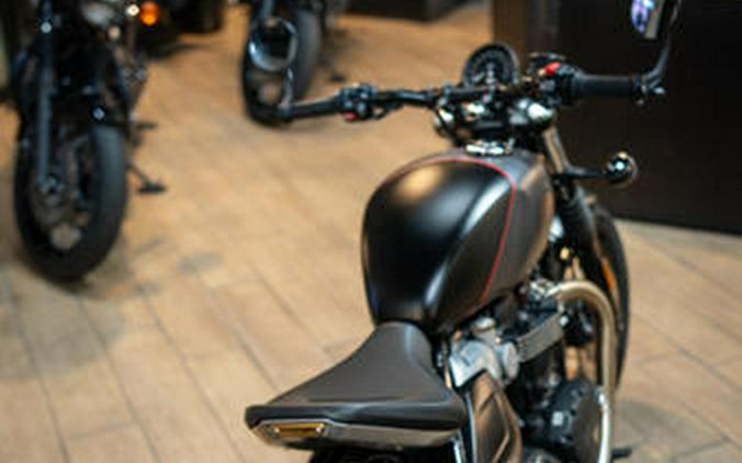2026 Triumph Bonneville Bobber Satin Mineral Grey/Satin Sapphire Black