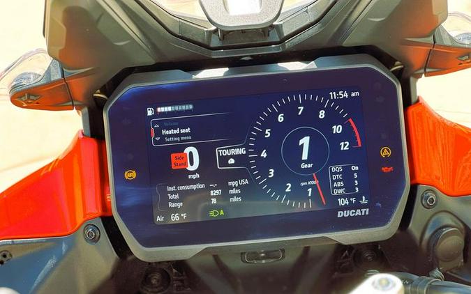 2021 Ducati Multistrada V4S Ducati Red / Spoked Wheels