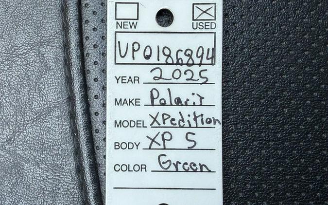 2025 Polaris Xpedition XP 5 Northstar