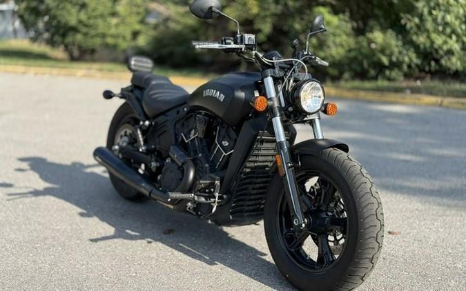2020 Indian Scout Bobber Sixty Thunder Black