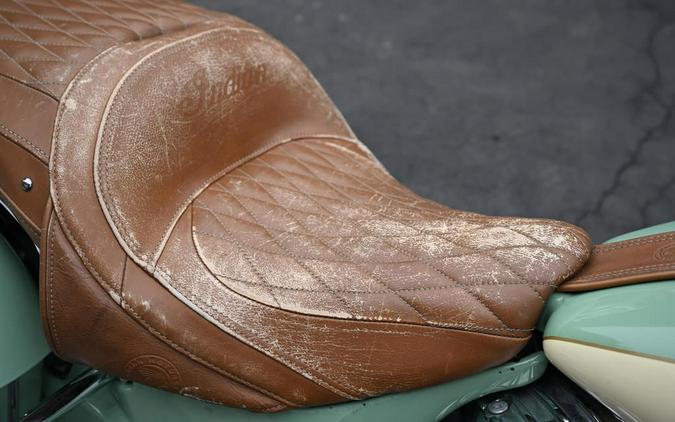 2017 Indian Motorcycle Roadmaster Willow Green Over Ivory Cream