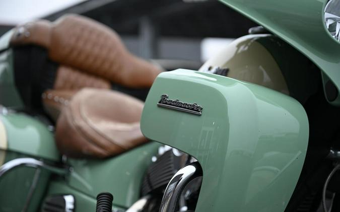 2017 Indian Motorcycle Roadmaster Willow Green Over Ivory Cream