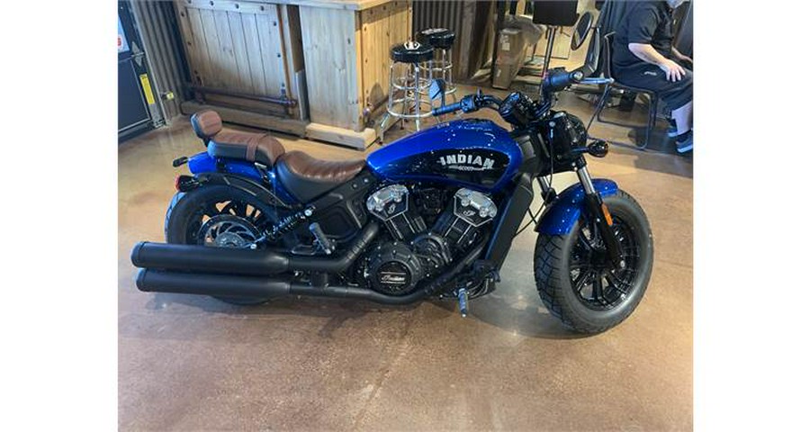 2019 Indian Motorcycle SCOUT BOBBER ICON ABS, BRILLIANT BLUE, 49ST