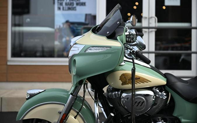 2019 Indian Motorcycle Chieftain Classic Icon Series Willow Green/Ivory Cream