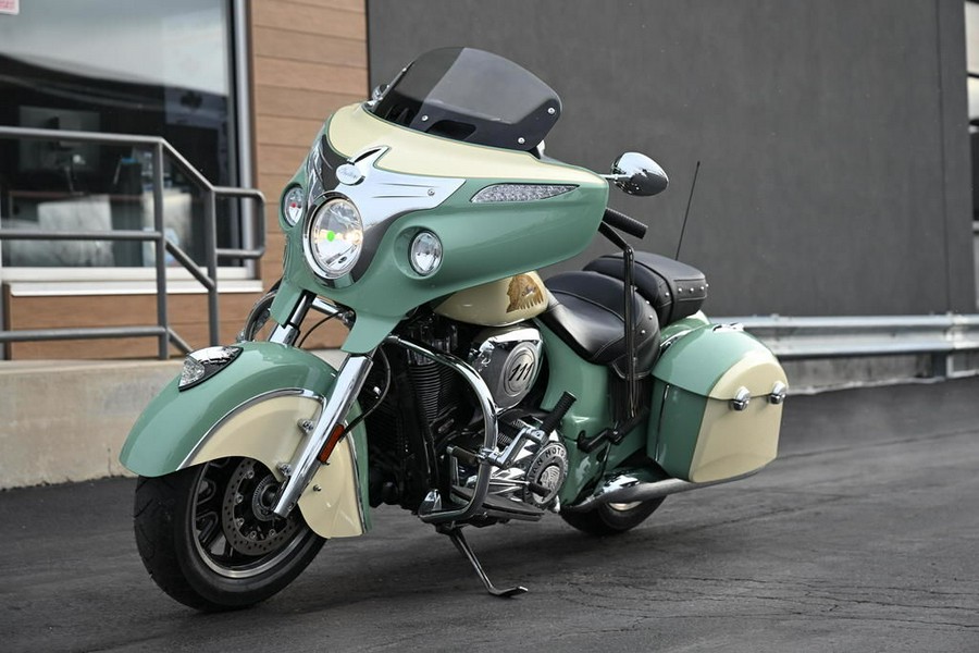 2019 Indian Motorcycle Chieftain Classic Icon Series Willow Green/Ivory Cream
