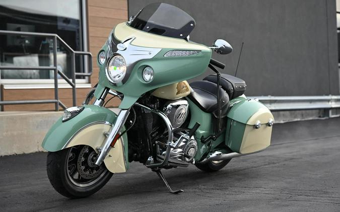2019 Indian Motorcycle Chieftain Classic Icon Series Willow Green/Ivory Cream