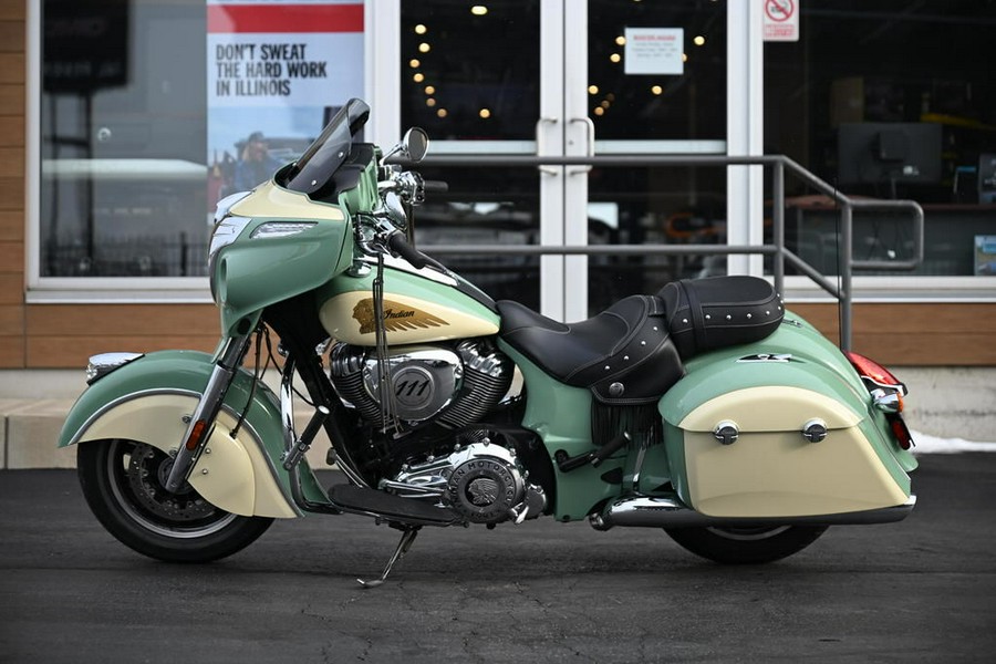 2019 Indian Motorcycle Chieftain Classic Icon Series Willow Green/Ivory Cream
