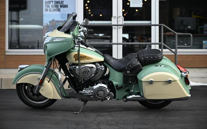 2019 Indian Motorcycle Chieftain Classic Icon Series Willow Green/Ivory Cream