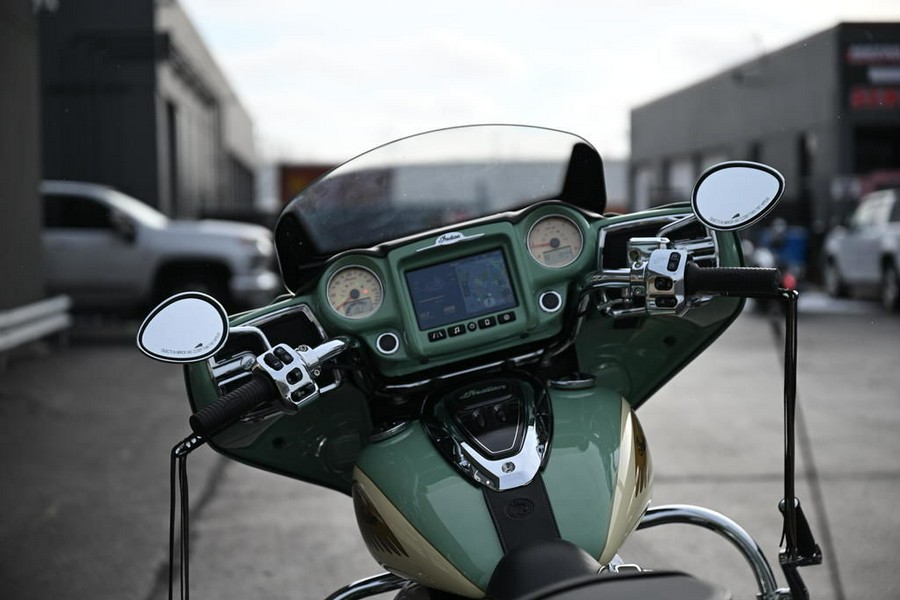 2019 Indian Motorcycle Chieftain Classic Icon Series Willow Green/Ivory Cream