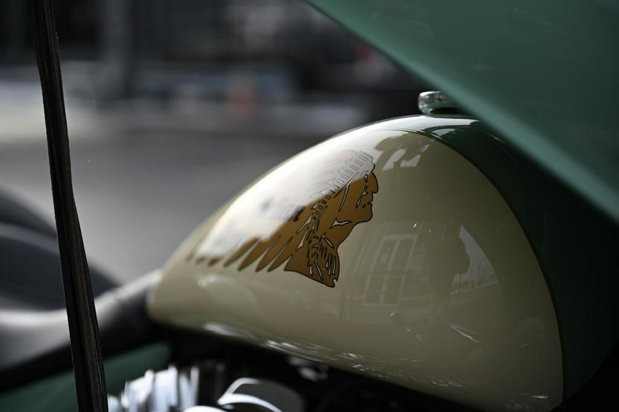 2019 Indian Motorcycle Chieftain Classic Icon Series Willow Green/Ivory Cream