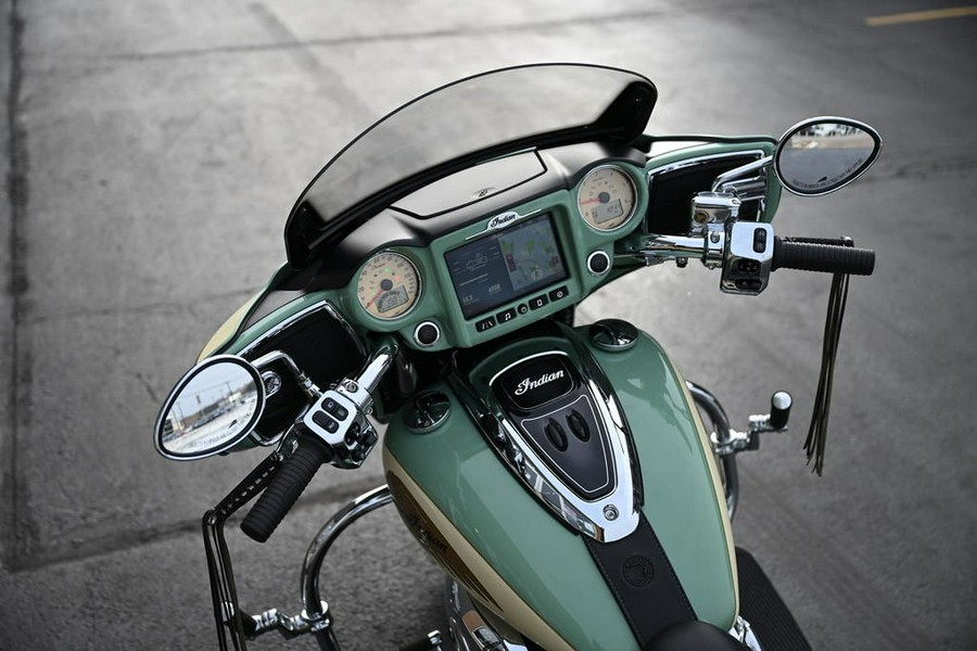 2019 Indian Motorcycle Chieftain Classic Icon Series Willow Green/Ivory Cream