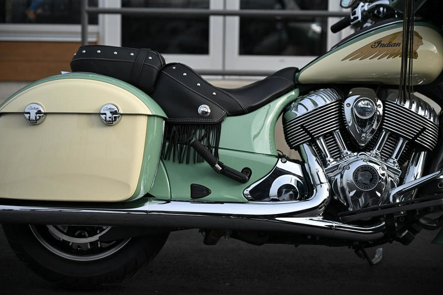 2019 Indian Motorcycle Chieftain Classic Icon Series Willow Green/Ivory Cream
