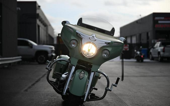 2019 Indian Motorcycle Chieftain Classic Icon Series Willow Green/Ivory Cream