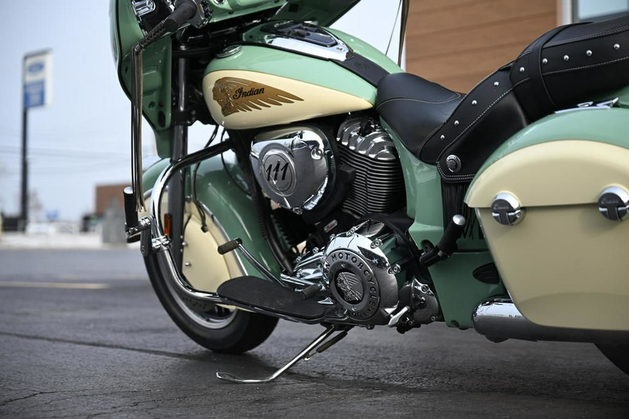 2019 Indian Motorcycle Chieftain Classic Icon Series Willow Green/Ivory Cream